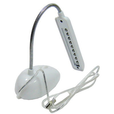 USB 9 LED Super Light Lamp for Desktop PC Laptop(White)