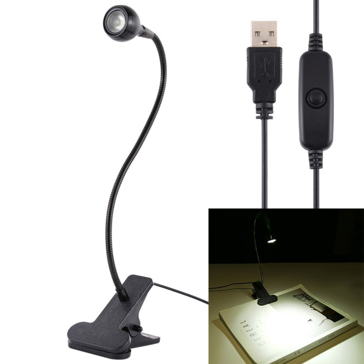 3W 360 Degree Rotation USB Metal Flexible Neck