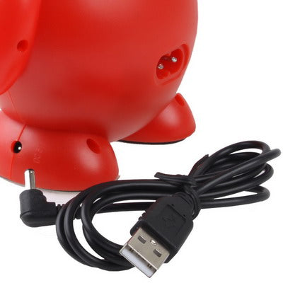 USB Powered Cartoon Panda 10 LED Desk Lamp with Mirror