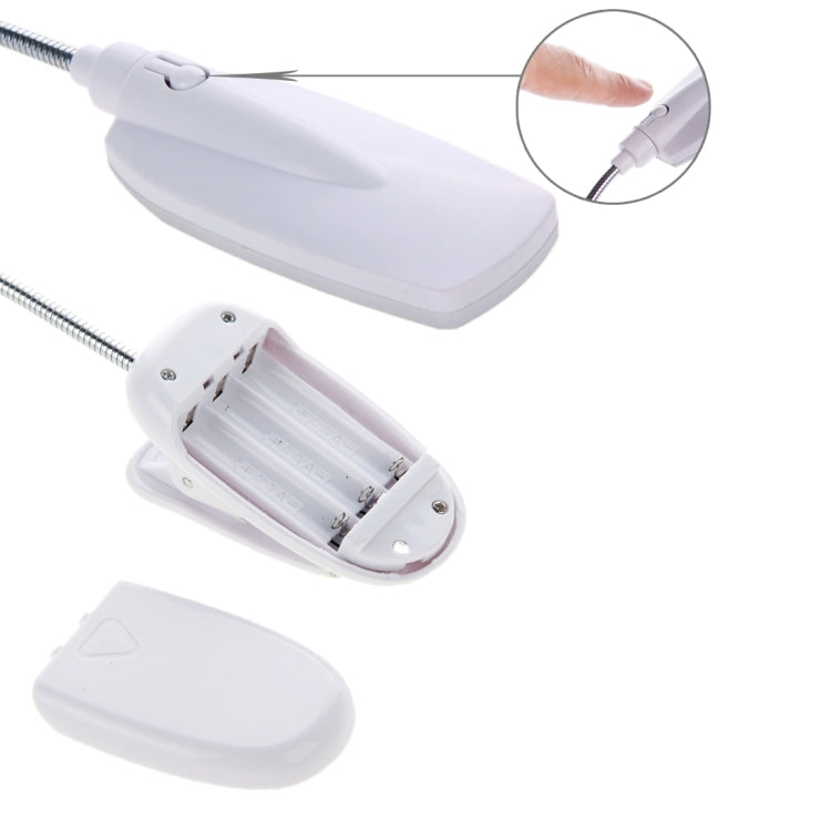 USB Folding Variety Bending Desk Light, 28 LED with Clip, Flexible Metal Tube