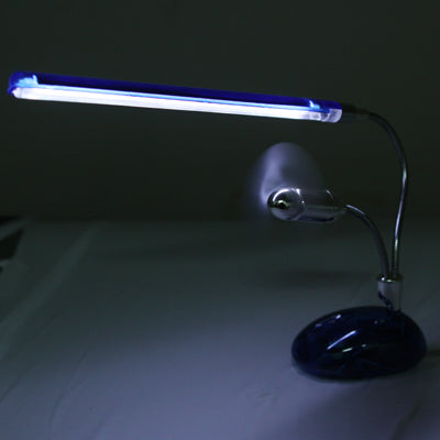 Super Bright USB 9 LED Lamp and Fan for PC(Black)