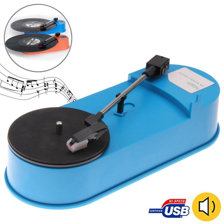 USB Mini Phonograph / Turntable / Vinyl Turntables Audio Player, Support Turntable Convert LP Record to MP3 Function