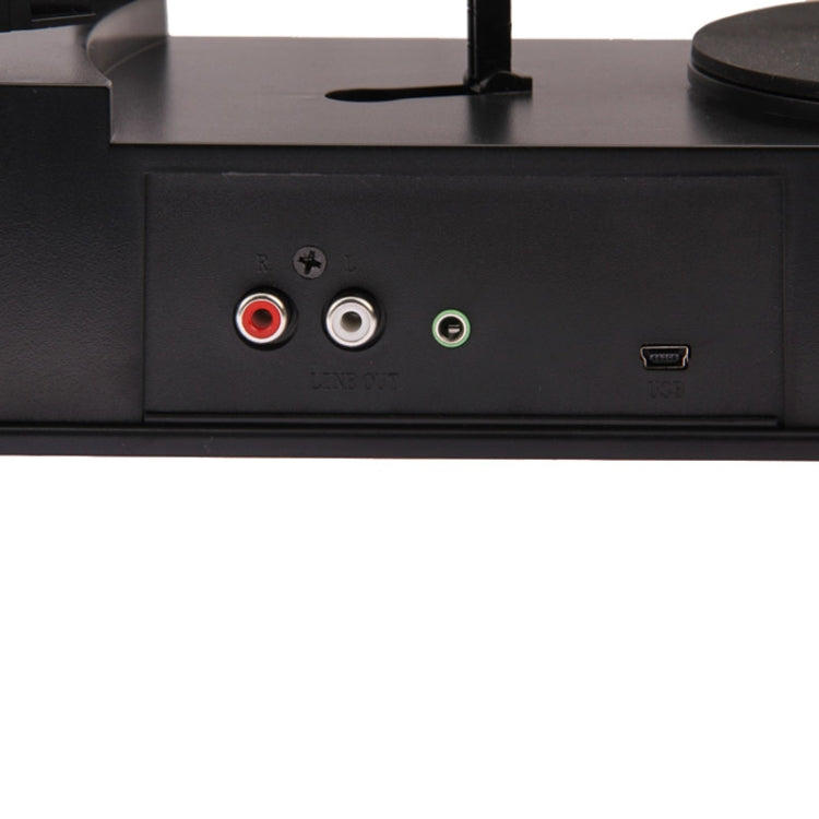 USB Mini Phonograph / Turntable / Vinyl Turntables Audio Player, Support Turntable Convert LP Record to MP3 Function