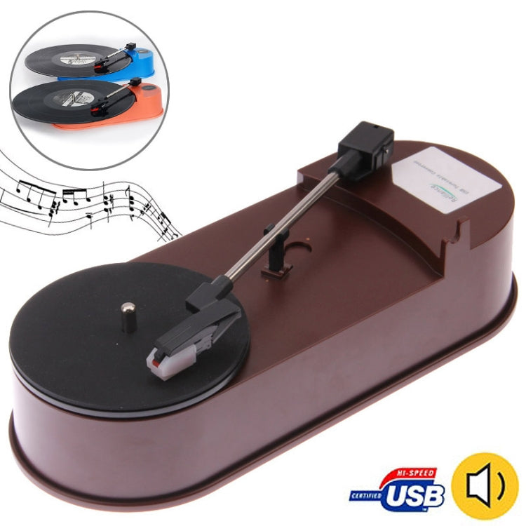 USB Mini Phonograph / Turntable / Vinyl Turntables Audio Player, Support Turntable Convert LP Record to MP3 Function