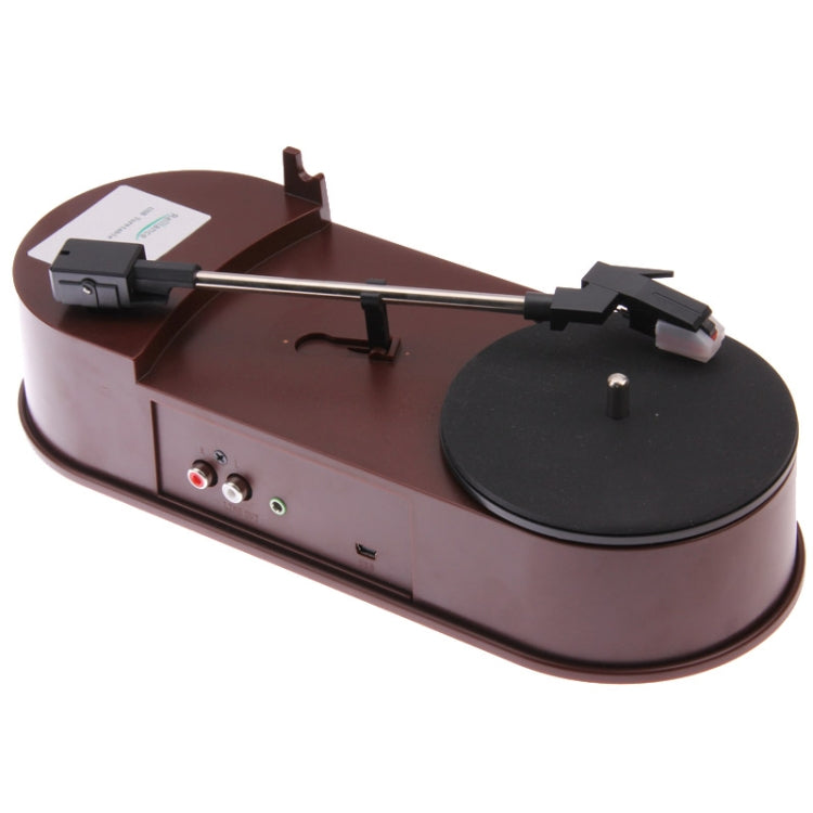 USB Mini Phonograph / Turntable / Vinyl Turntables Audio Player, Support Turntable Convert LP Record to MP3 Function