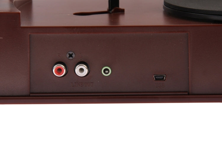 USB Mini Phonograph / Turntable / Vinyl Turntables Audio Player, Support Turntable Convert LP Record to MP3 Function
