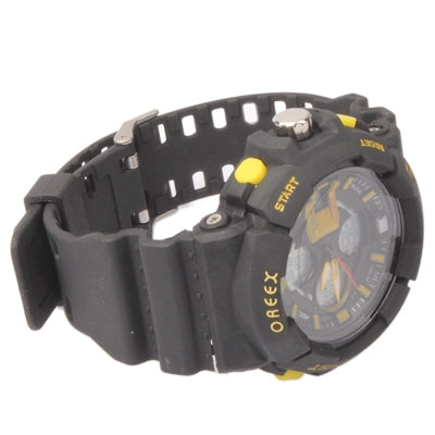 Electronic Quartz Sport  Watch with Silicone Watchband