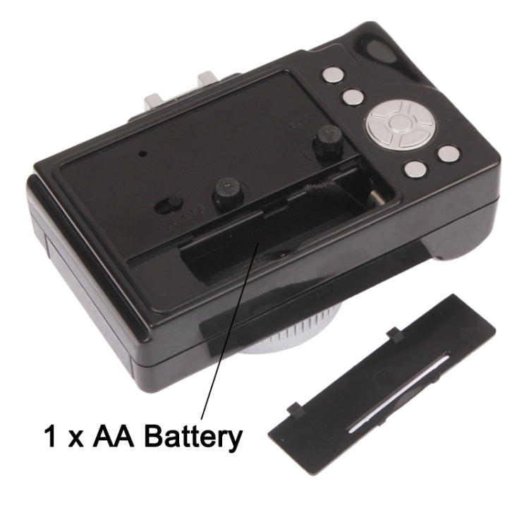 Creative Digital Camera Design Clock, Random Color Delivery (Brown, Magenta, Blue, Yellow, Black)(Black)