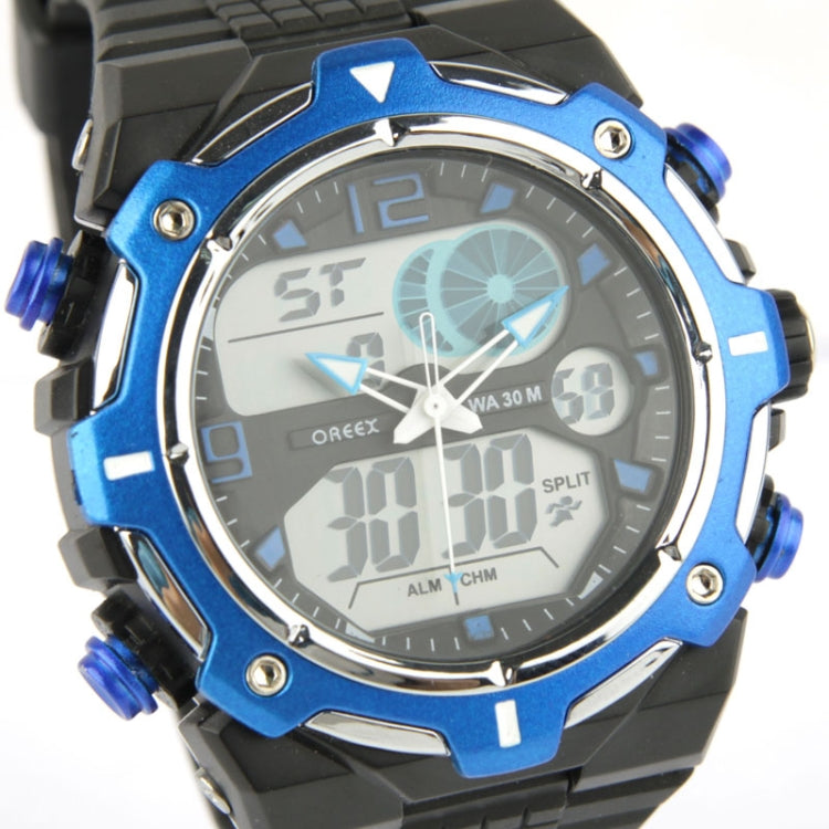 Sport Waterproof Watch with Stainless Steel Back Cover