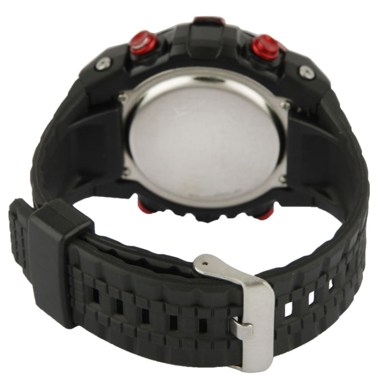 Sport Waterproof Watch with Stainless Steel Back Cover