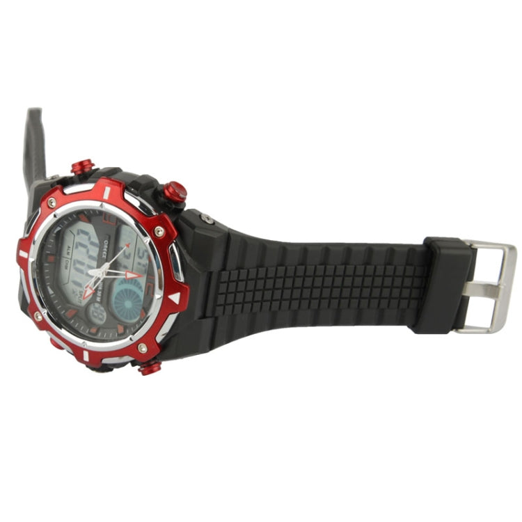 Sport Waterproof Watch with Stainless Steel Back Cover