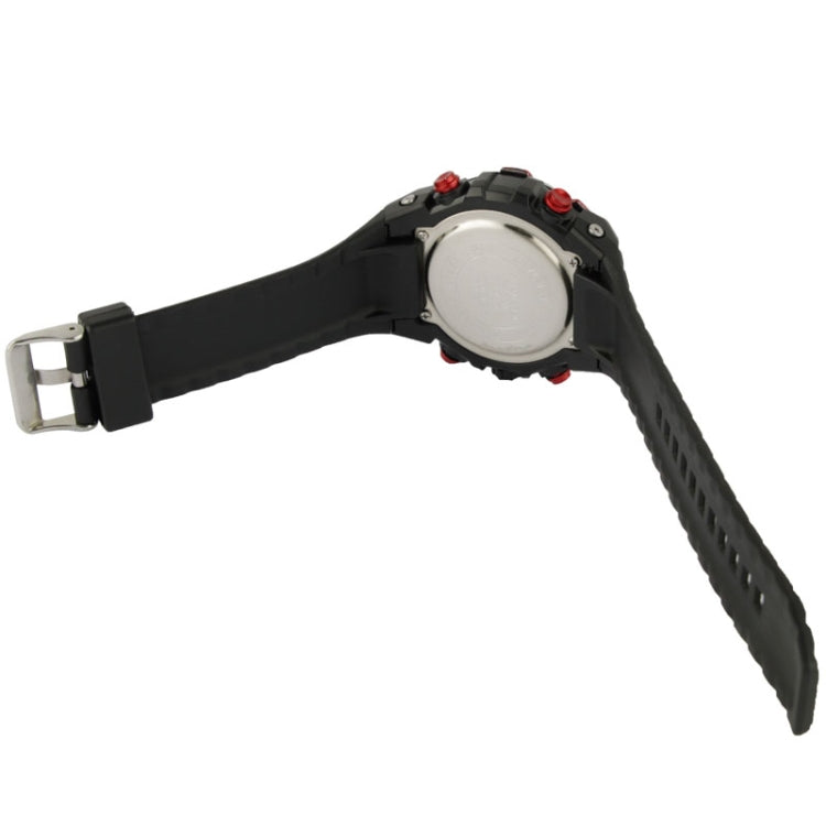 Sport Waterproof Watch with Stainless Steel Back Cover