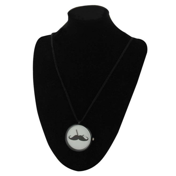 Effendi Little Mustache Pocket Watch Long Necklace Watch Gift for Children