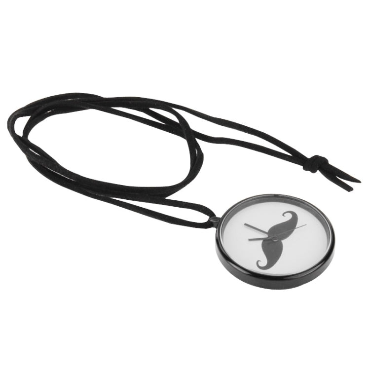 Effendi Little Mustache Pocket Watch Long Necklace Watch Gift for Children