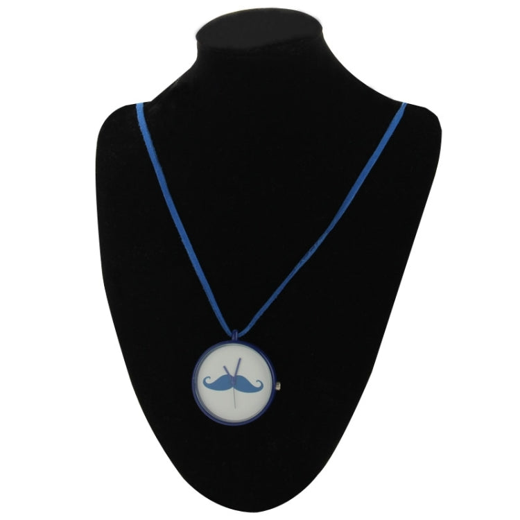 Effendi Little Mustache Pocket Watch Long Necklace Watch Gift for Children
