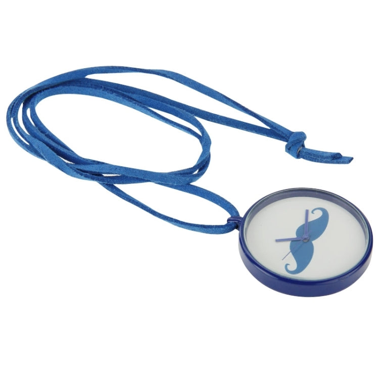 Effendi Little Mustache Pocket Watch Long Necklace Watch Gift for Children