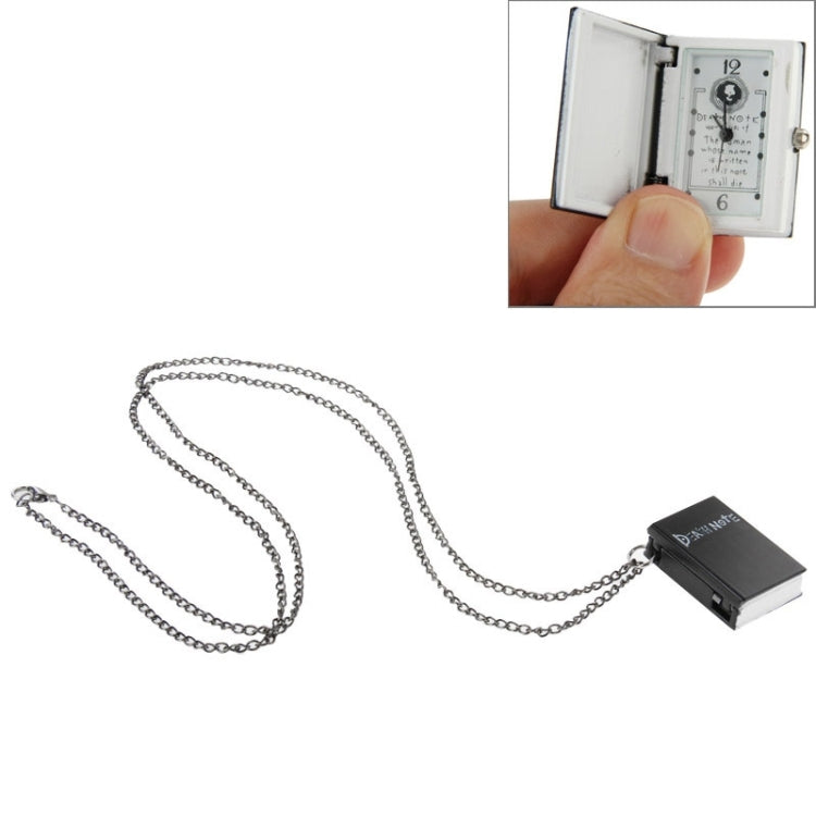 Vintage Unique Quartz Pocket Watch Death Note Pendant Necklace Watch