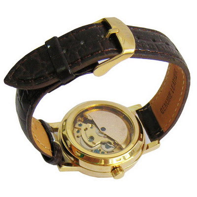 Water Resistant Skeleton Watch