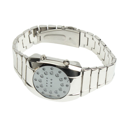 Luxurious LED Watch Stainless Steel Wristwatch