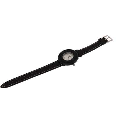 Retro Style Classic Quartz Wrist Watch / Lady Watch + Synthetic Leather Strap Watch