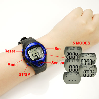 Calorie Pulse Watch(Blue)