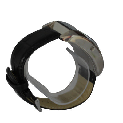 Mirror LED Watch with Leather Watchband