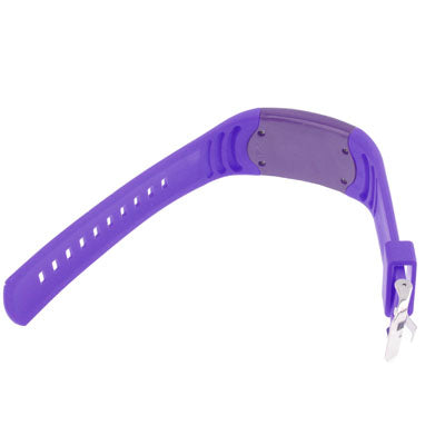 Blue LED Light Touch Button Watch with Silicon Watchband