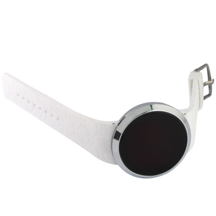 Touch Screen Unisex LED Digital Watch Wristwatch Timepiece Silicon Strap