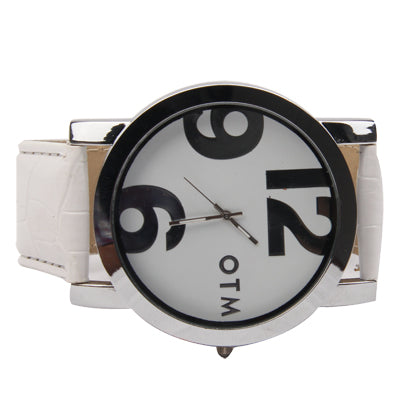 Digital Style Unisex Quartz Wrist Watch with Leather Band Strap for Girl Boy