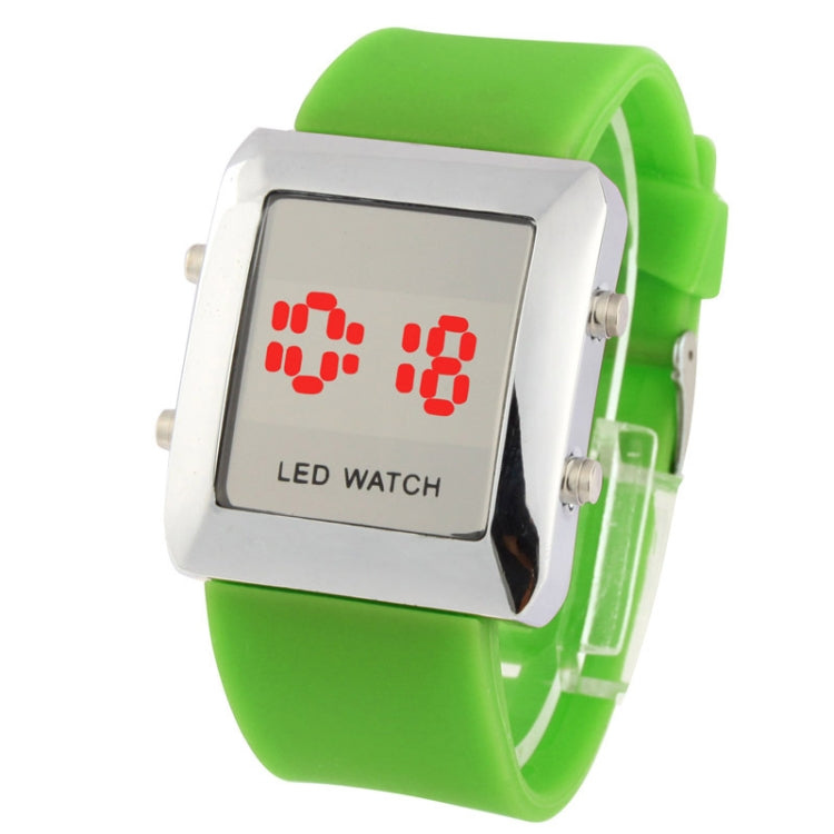 Fashion Digital LED Quartz Wrist Watch(Green)