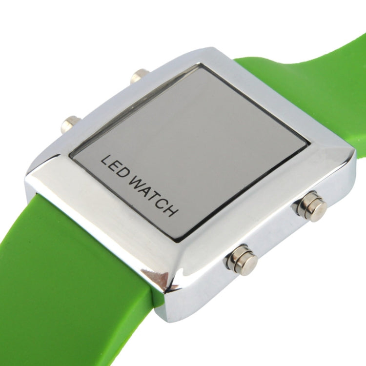 Fashion Digital LED Quartz Wrist Watch(Green)