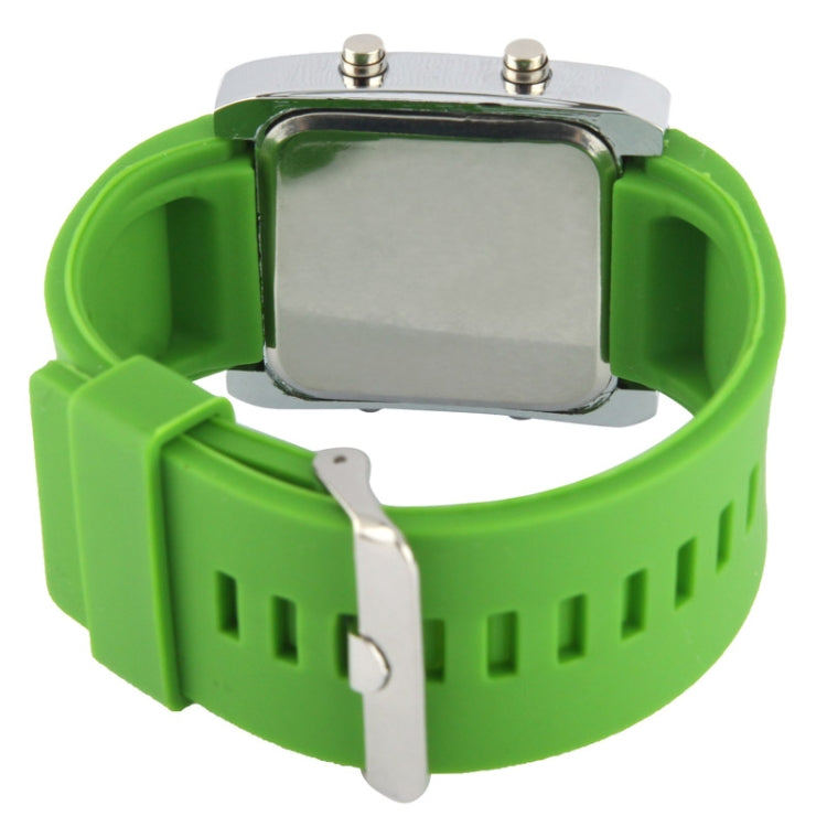 Fashion Digital LED Quartz Wrist Watch(Green)