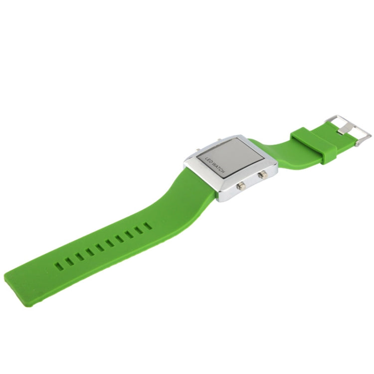 Fashion Digital LED Quartz Wrist Watch(Green)