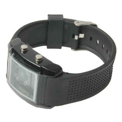 Dual LCD Display Colorful LED Digital Watch / Utility Chronograph Sport Watch