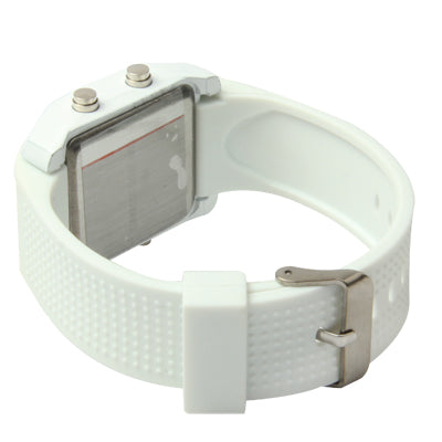 Dual LCD Display Colorful LED Digital Watch / Utility Chronograph Sport Watch