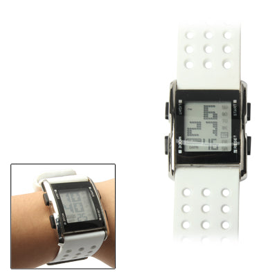 Multifunction Color LED Digital Sports Watch(White)