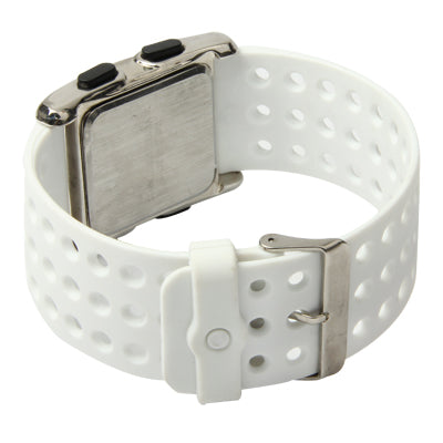 Multifunction Color LED Digital Sports Watch(White)