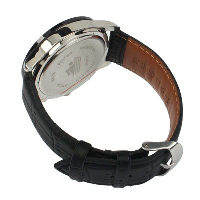 Stylish Quartz Wrist Watch Wristwatch with Leather Band