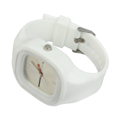 Stylish Jelly Style Quartz Wrist Watch with Silicone Band