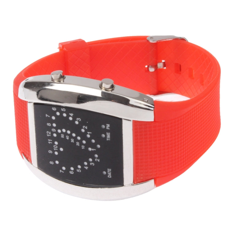 Sport Blue & Red Light LED Digital Watch / Wristwatch Timepiece with Date