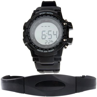 Heart Rate Monitor Sport Watch(Black)