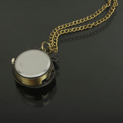 Classical Pocket Shape Copper Chain Pocket Watch