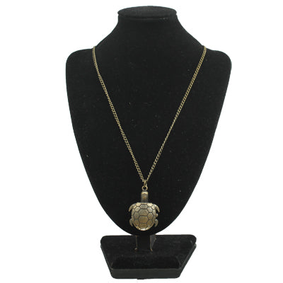 Classical Sea Turtle Shape Copper Chain Pocket Watch
