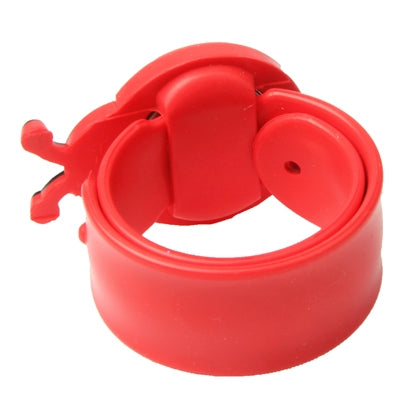 Cute Ladybug Style Case Quartz Wristwatch(Red)