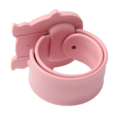 Cute Pig Style Case Quartz Wristwatch(Pink)