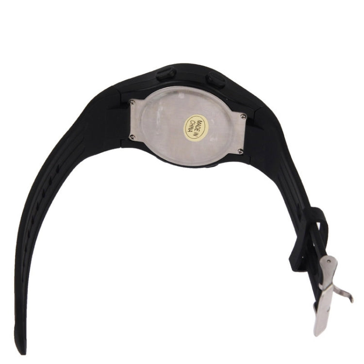 Black Strapless Heart Rate Monitor Sport Watch