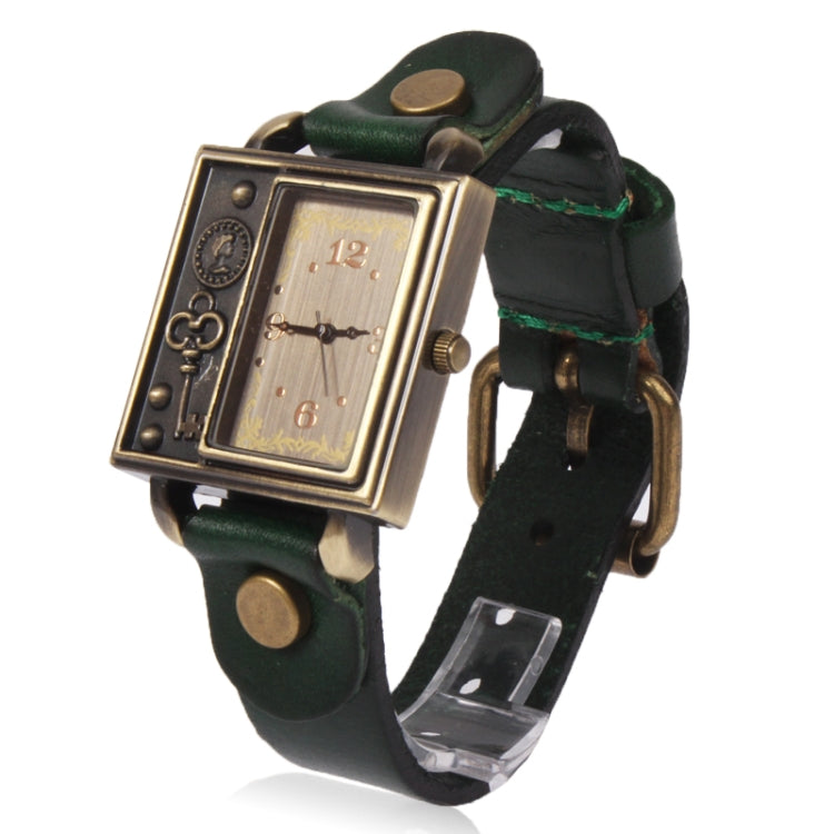 Fashionable Quartz Watch Bangle Watch Bracelet Wrist Watch with PU Leather Band