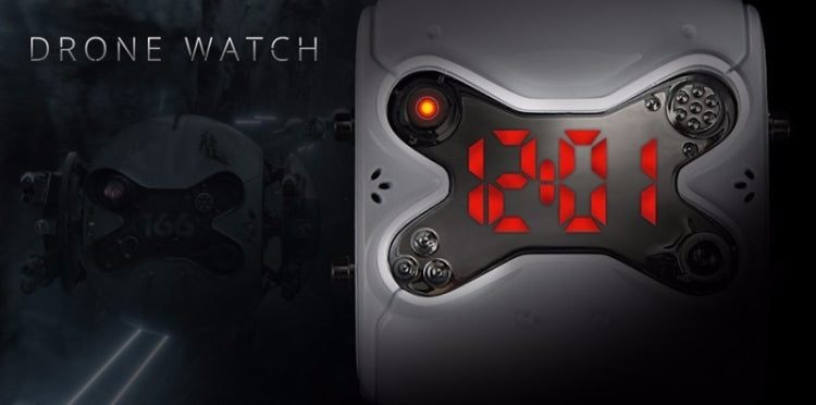 Fashionable and Precision DRONE Silicone Strap Wrist LED Watch Cool Men Sexy Lady Digital Sport Watch