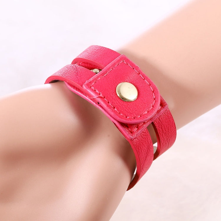 YiLiSha Oval Shape Rhinestones Dial Fashion Women Quartz Watch with Pearl Rhinestone Flower Design PU Leather Band