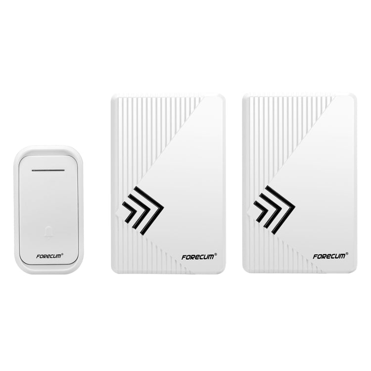 Forecum 10F Wireless Smart Home Doorbell with Dual Receiver